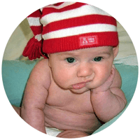 Sticker 23 de 112 del pack Stickers de Reacciones de Bebés 👶