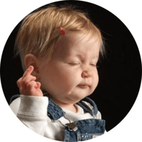 Sticker 38 de 112 del pack Stickers de Reacciones de Bebés 👶