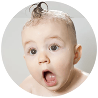 Sticker 42 de 112 del pack Stickers de Reacciones de Bebés 👶