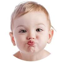 Sticker 9 de 112 del pack Stickers de Reacciones de Bebés 👶