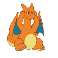 Figurinha 109 de 118 do pacote Figurinhas de Reações Dragão Pokémon 🐉
