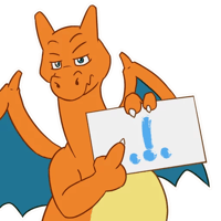 Figurinha 26 de 118 do pacote Figurinhas de Reações Dragão Pokémon 🐉