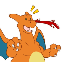 Figurinha 35 de 118 do pacote Figurinhas de Reações Dragão Pokémon 🐉