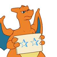 Figurinha 48 de 118 do pacote Figurinhas de Reações Dragão Pokémon 🐉