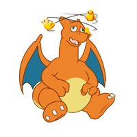Figurinha 66 de 118 do pacote Figurinhas de Reações Dragão Pokémon 🐉