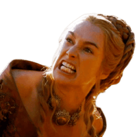 Figurinha 10 de 67 do pacote Figurinhas de Reações Game of Thrones 🐉