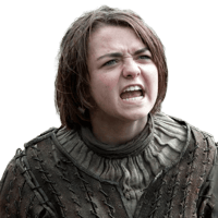 Figurinha 43 de 67 do pacote Figurinhas de Reações Game of Thrones 🐉