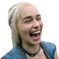 Figurinha 8 de 67 do pacote Figurinhas de Reações Game of Thrones 🐉