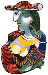 Figurinha 12 de 35 do pacote Figurinhas de Pinturas de Picasso 🎨