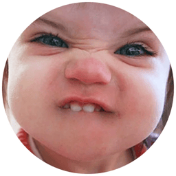 Figurinha 34 de 112 do pacote Figurinhas de Reações de Bebê 👶
