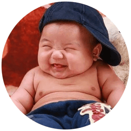 Figurinha 69 de 112 do pacote Figurinhas de Reações de Bebê 👶