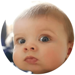 Figurinha 73 de 112 do pacote Figurinhas de Reações de Bebê 👶