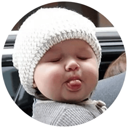 Figurinha 90 de 112 do pacote Figurinhas de Reações de Bebê 👶