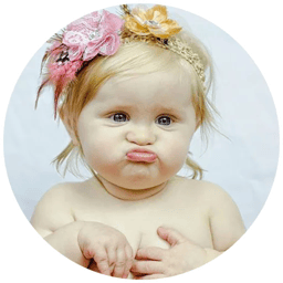 Figurinha 96 de 112 do pacote Figurinhas de Reações de Bebê 👶