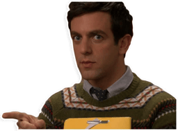 Figurinha 61 de 74 do pacote Figurinhas do The Office ☕