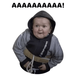 Sticker 38 de 120 del pack Stickers de Hasbulla 😂