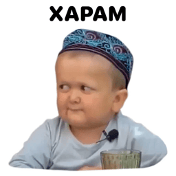 Sticker 59 de 120 del pack Stickers de Hasbulla 😂