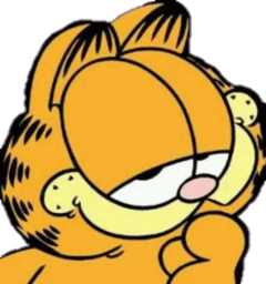 Стикер 11 из 100 из набора «Стикеры Гарфилда 🐱»