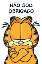 Стикер 2 из 100 из набора «Стикеры Гарфилда 🐱»