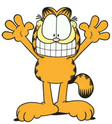 Стикер 26 из 100 из набора «Стикеры Гарфилда 🐱»