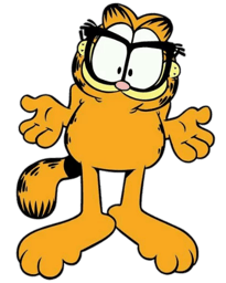 Стикер 30 из 100 из набора «Стикеры Гарфилда 🐱»