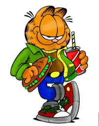 Стикер 34 из 100 из набора «Стикеры Гарфилда 🐱»