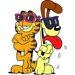 Стикер 37 из 100 из набора «Стикеры Гарфилда 🐱»