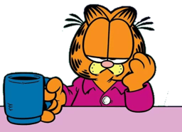 Стикер 38 из 100 из набора «Стикеры Гарфилда 🐱»