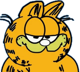 Стикер 4 из 100 из набора «Стикеры Гарфилда 🐱»