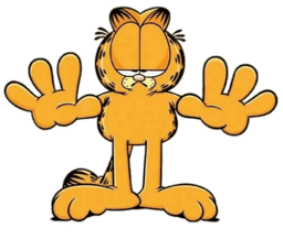 Стикер 41 из 100 из набора «Стикеры Гарфилда 🐱»