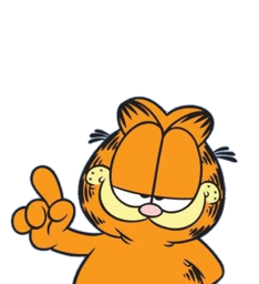 Стикер 44 из 100 из набора «Стикеры Гарфилда 🐱»