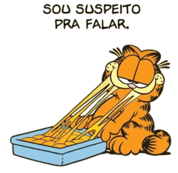 Стикер 46 из 100 из набора «Стикеры Гарфилда 🐱»