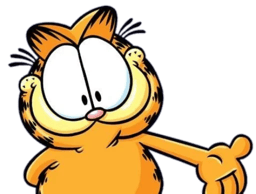 Стикер 47 из 100 из набора «Стикеры Гарфилда 🐱»