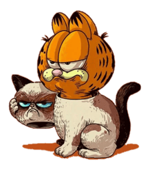 Стикер 50 из 100 из набора «Стикеры Гарфилда 🐱»