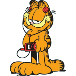 Стикер 51 из 100 из набора «Стикеры Гарфилда 🐱»