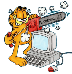 Стикер 54 из 100 из набора «Стикеры Гарфилда 🐱»