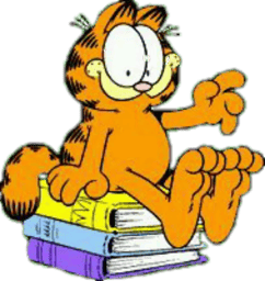 Стикер 59 из 100 из набора «Стикеры Гарфилда 🐱»