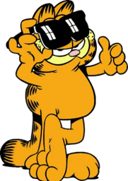Стикер 72 из 100 из набора «Стикеры Гарфилда 🐱»