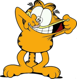 Стикер 75 из 100 из набора «Стикеры Гарфилда 🐱»