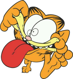 Стикер 77 из 100 из набора «Стикеры Гарфилда 🐱»