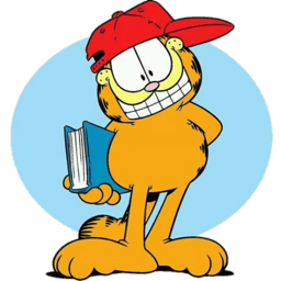 Стикер 8 из 100 из набора «Стикеры Гарфилда 🐱»