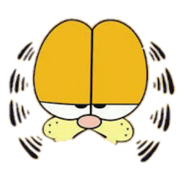 Стикер 84 из 100 из набора «Стикеры Гарфилда 🐱»
