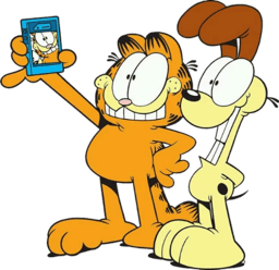Стикер 89 из 100 из набора «Стикеры Гарфилда 🐱»