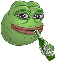 Стикер 12 из 21 из набора «Стикеры грустного Пепе 🐸»