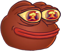 Стикер 9 из 21 из набора «Стикеры грустного Пепе 🐸»
