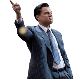 Sticker 11 de 33 del pack Stickers de El Lobo de Wall Street 🐺💼