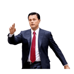 Sticker 17 de 33 del pack Stickers de El Lobo de Wall Street 🐺💼