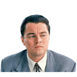 Sticker 19 de 33 del pack Stickers de El Lobo de Wall Street 🐺💼