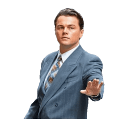 Sticker 23 de 33 del pack Stickers de El Lobo de Wall Street 🐺💼