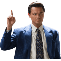 Sticker 29 de 33 del pack Stickers de El Lobo de Wall Street 🐺💼